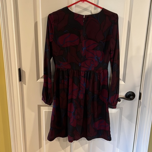 Cute prune Christmas/Thanksgiving dress - Picture 2 of 2